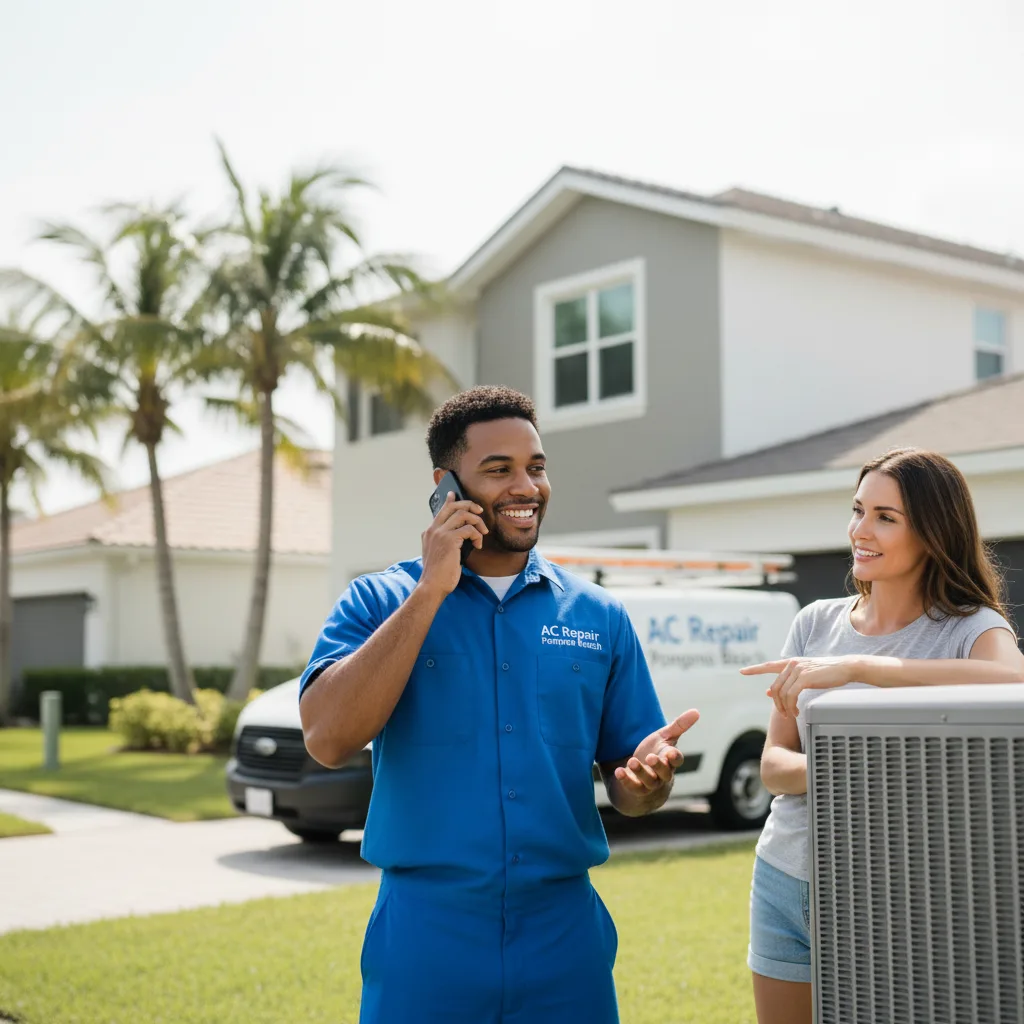 AC Repair Pompano Beach customer support in South El Monte